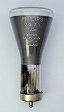Philips Made in Holland DG73 tubo a raggi catodici nuovo vecchio stock (V31)