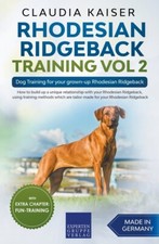 Rhodesian Ridgeback Training