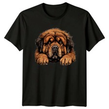 T-shirt ritratto cane mastino