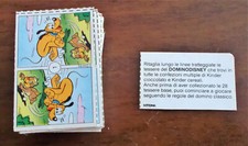 Domino Disney - Gadget Kinder Cioccolato/Cereali - Vintage anni 80-90 - RARO