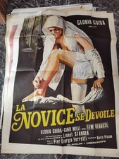 LA NOVICE SE DEVOILE - GLORIA GUIDA - MANIFESTO CINEMA 120 X 160