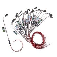20x H0 00 Lampioni LED per