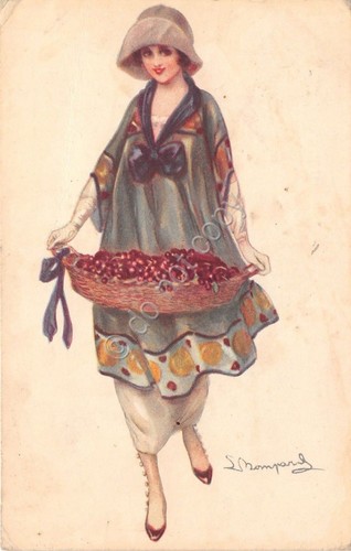 Cartolina illustrata - cartolina,