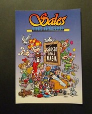 Cartolina Mago Sales, Illusionismo - magia - giochi di prestigio 2019 autografat