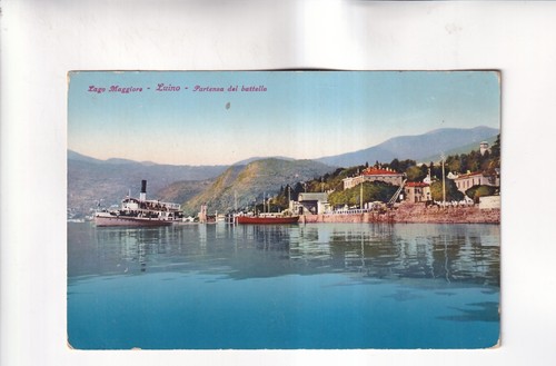 G1766 cartolina luino - cartolina, lago