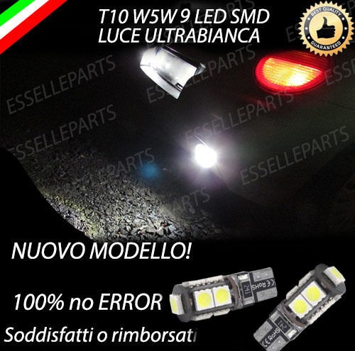 Coppia luci targa led - coppia,