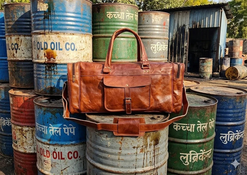 Borsa pelle capra 25 - pelle,