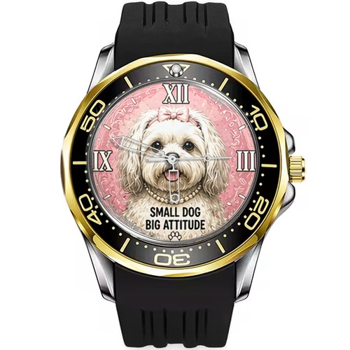 Orologio razza cane maltese - orologio,