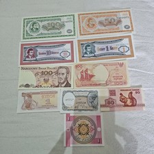 lotto 10 banconote Varie