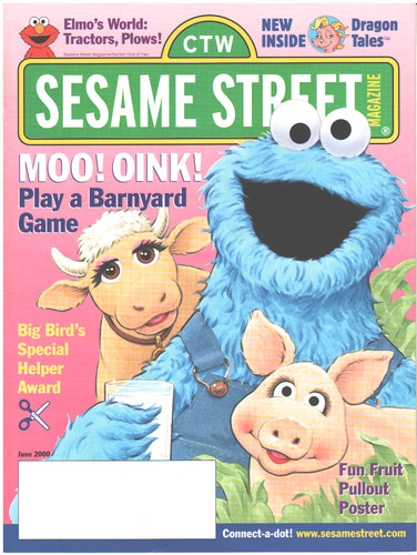 Sesame street magazine june - sesame,