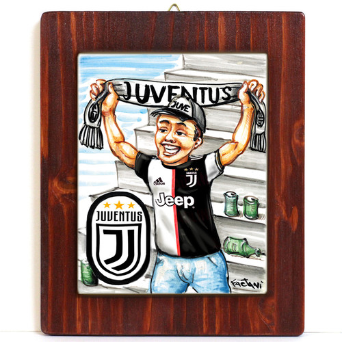 Tifoso juventus quadro in - juventus,