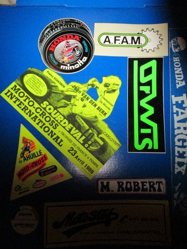Autocollants moto honda - moto,