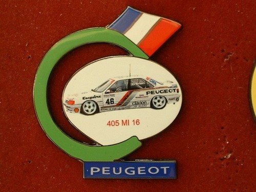 Pin peugeot 405 mi 16 - pin's,