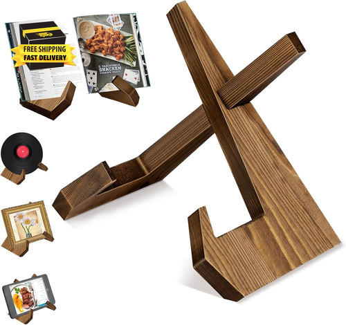 Cookbook stand wooden - stand,