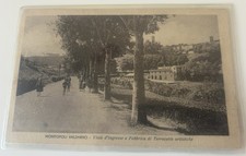 Cartolina Di Montopoli Valdarno Pisa Fabbrica Di Terracotte Animata Viaggiata Fp