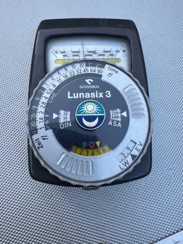 Gossen lightmeter lunasix - gossen, 3
