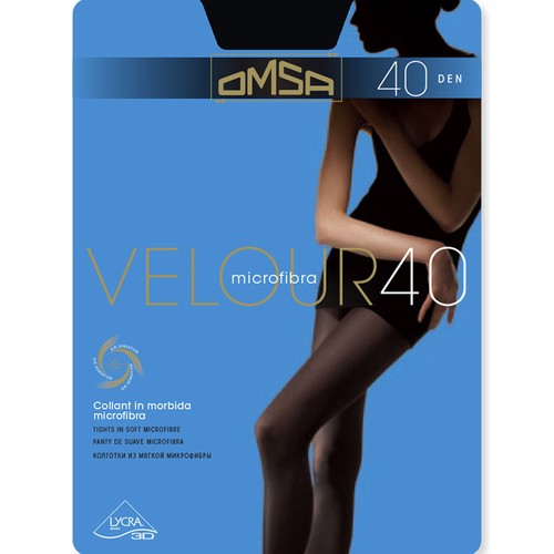 Paia collant omsa velour 40 - paia,