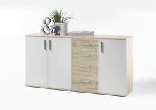 Credenza 3 ante 4 cassetti in laminato BEA,  ca. 160x82x35cm