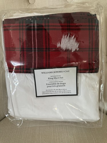 Williams sonoma red tartan - williams-sonoma, ~red