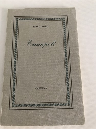 Trampoli autografato rossi - trampoli.,