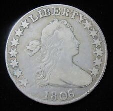 1806 Mezza Dollaro 50C. Vecchia Patina.