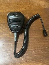 ICOM HM-125 Speaker Microphone f/ Ham MARINE VHF MF HF SSB Radio Usato