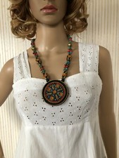 Collana pettorale etnica - pettorale, di
