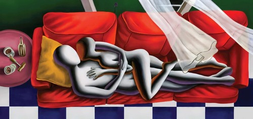 Kostabi mark 55x90 amore - mark,