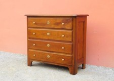 Comò cassettone canterano piemontese, RESTAURATO, noce, fine '700!