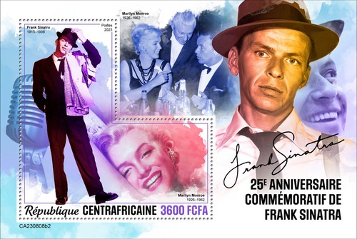 Francobolli frank sinatra - frank,