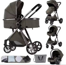 Compact 3 in 1 Baby Stroller