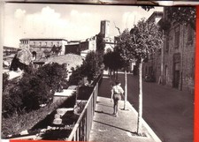 CARTOLINA   PALENA  B/N  VIAGGIATA 1967  SCORCIO CON VEDUTA CASTELLO ANIMATA OCC