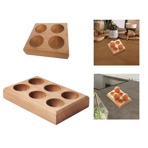 Portauova legno contenitore - portauova,