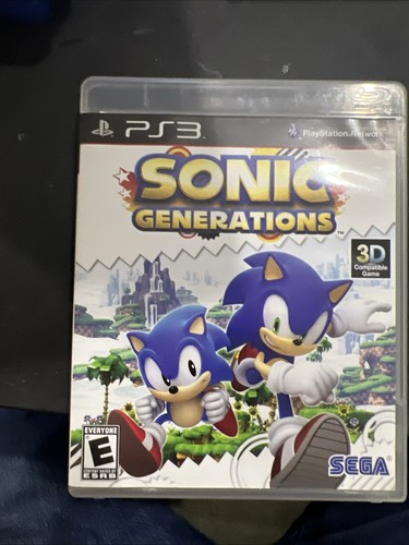 Sonic generations sega - sonic, (sony