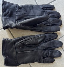 guanti vintage moto in pelle  nera taglia xxl-nuovi mai usati