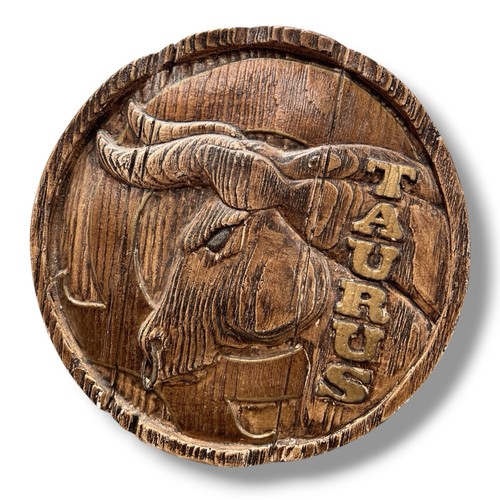 Insegna zodiacale vintage - zodiacale, toro