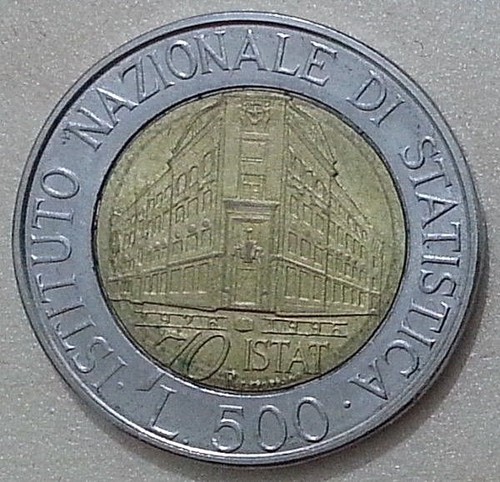 Monete repubblica italiana 500 - italiana,