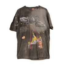 T- shirt vintage anni 90 da collezione star wars episode 1 taglia L