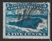 Newfoundland, Scott #40, 5c