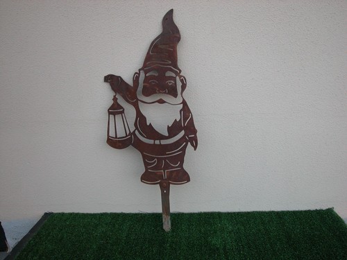 Gnomo con lanterna - gnomo,