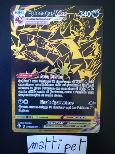 Carta pokémon eternatus vmax - carta,