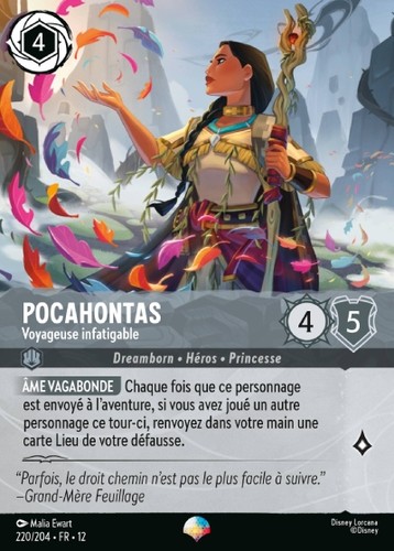 Lorcana pocahontas - lorcana,
