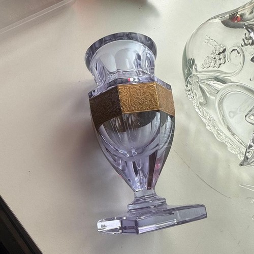 Moser vaso vetro cristallo - moser,