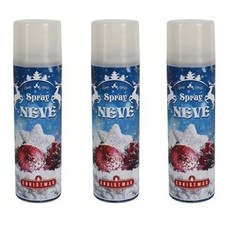 3 Bombole di Neve finta spray