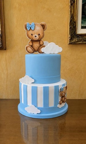 Torta scenografica orsetto - torta,