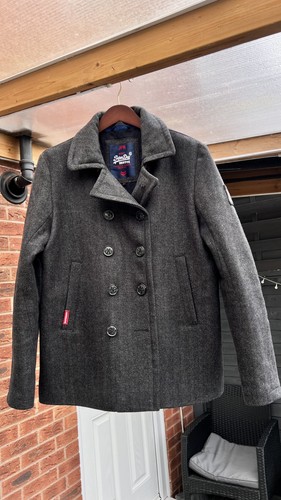 Superdry rookie peacoat grigio - superdry,