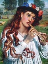 Stampa artistica giclée Amaryllis 1884 di William Holman Hunt Museum spedizione gratuita