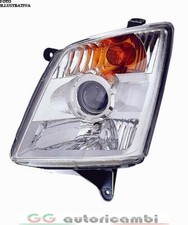 FARO PER ISUZU D-MAX 07-12 H7/HB3 CON LENTICOLARE SINISTRO