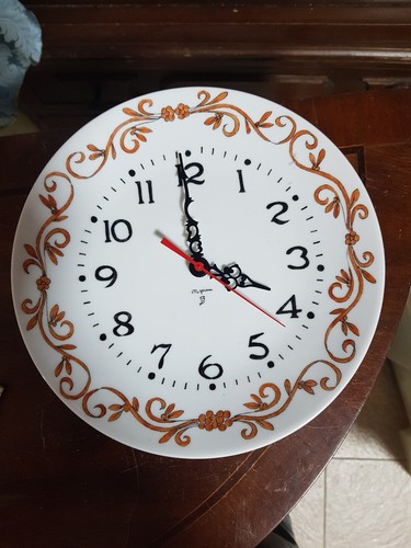 Orologio parete piatto - orologio, da