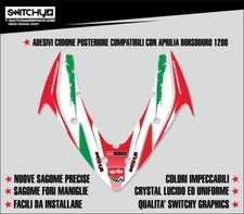 KIT ADESIVI GRAFICHE CODONE "AP02" compatibili con APRILIA DORSODURO 1200